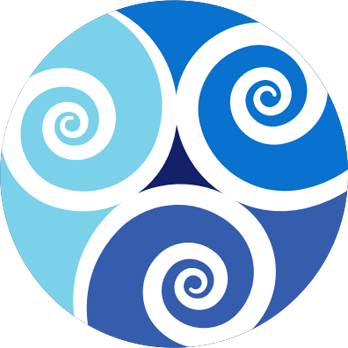 Amy Dakos spiral logo